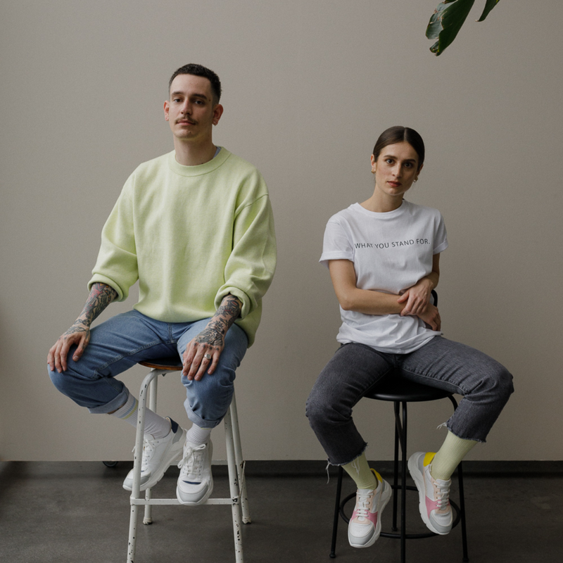 what you stand for. ist ein junges kölner fair fashion startup und die gründung dieser brand ist unser weg, für das einzustehen, was uns wichtig ist.