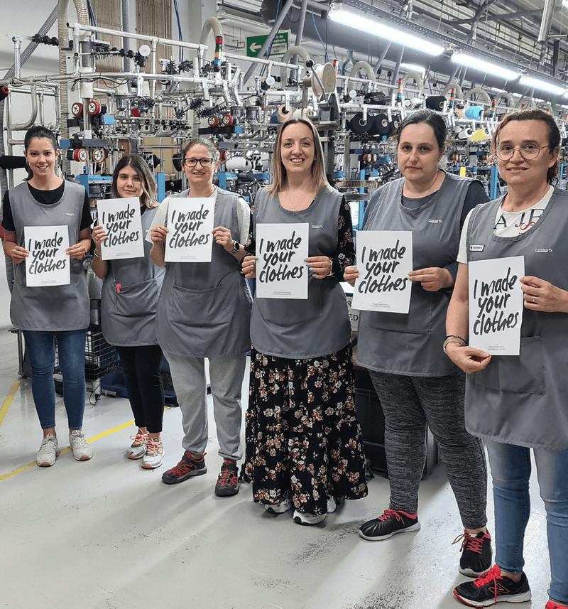 mode von wysf. wird mit nachhaltigen und recycelten materialien hergestellt. wir achten auf eine faire produktion und sichern dies durch unabhängige zertifikate. gut für dich, gut für andere. what you stand for.